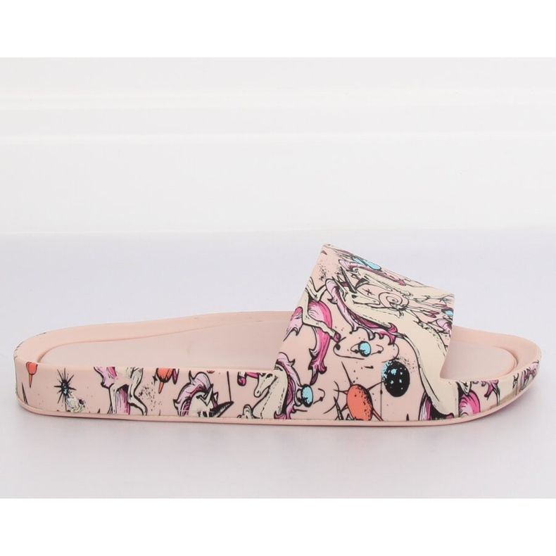 Unicorn pink slippers CK83 Pink
