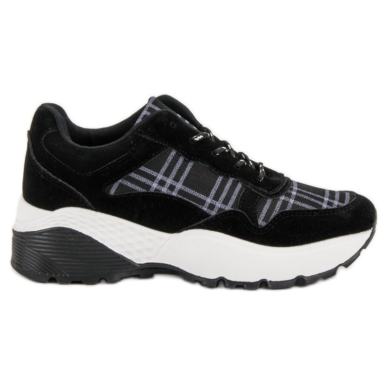 SHELOVET Black Sneakers