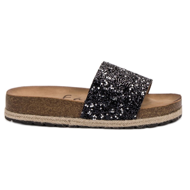 Goodin Fashionable Women's Slippers black