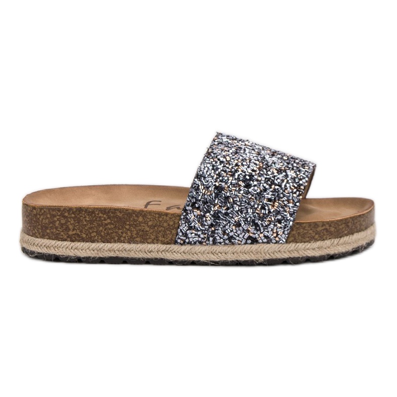 Goodin Fashionable Women's Slippers grey