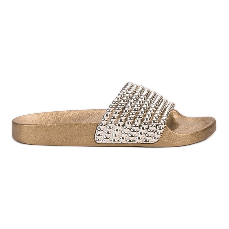 Fashionable VICES slippers yellow