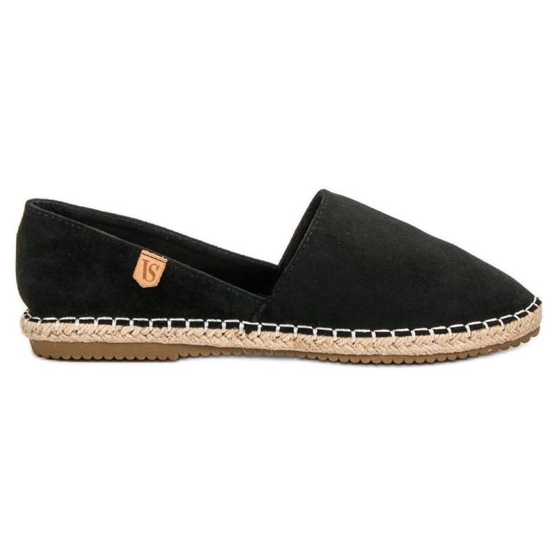 VICES Suede Espadrilles black