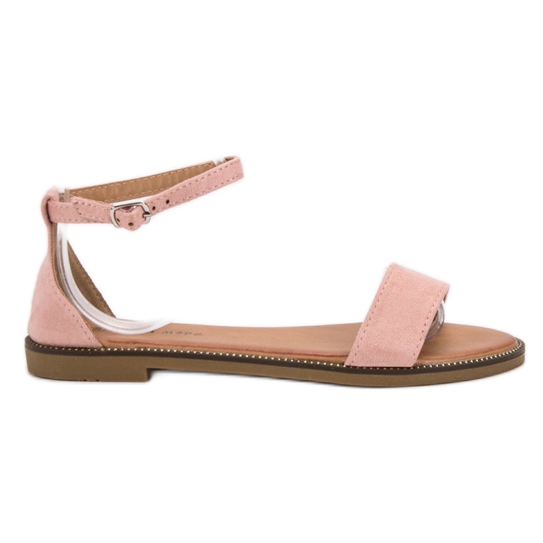 Laura Mode Classic flat sandals pink Laura Mode Classic flat sandals pink