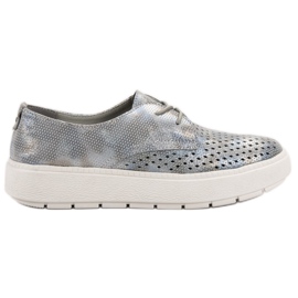 Goodin Light Leather Shoes grey