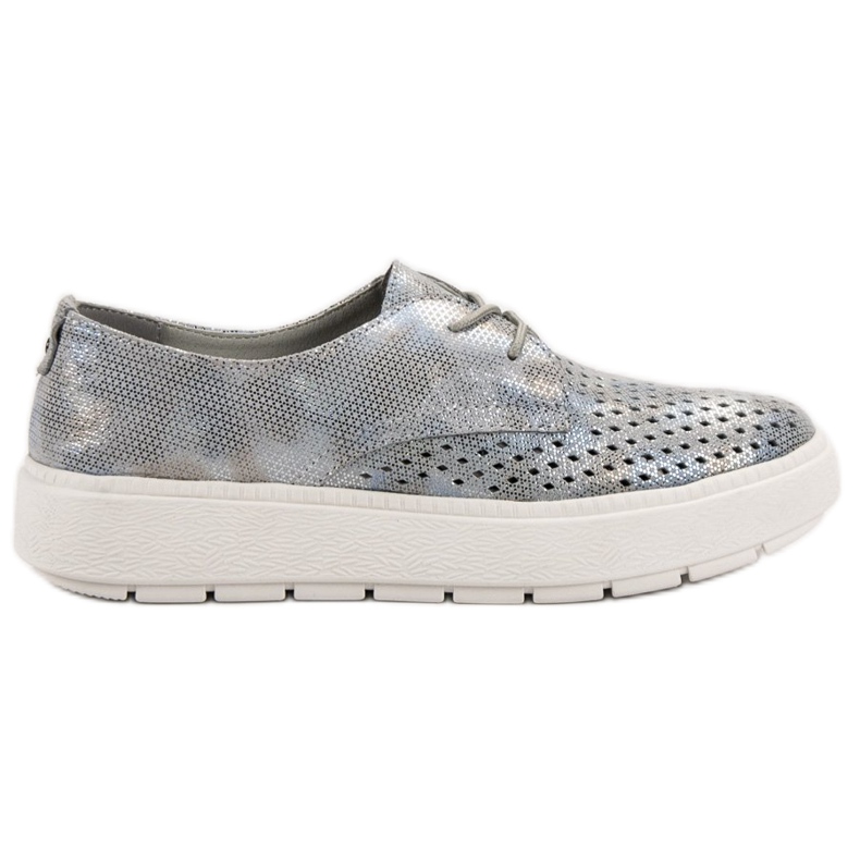 Goodin Light Leather Shoes grey