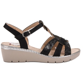 Kylie Light sandals black
