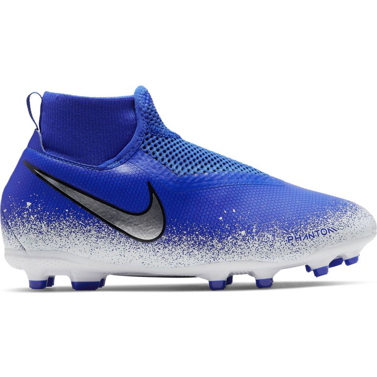 Nike Phantom Vsn Academy Df FG MG Jr AO3287 410 football shoes multicolored blue