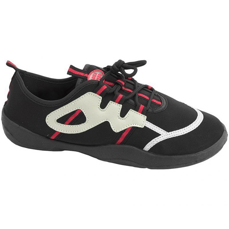 Aqua-speed beach shoes black, gray and red 19A grey