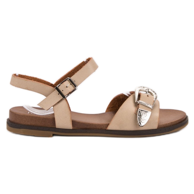 SHELOVET Beige Sandals