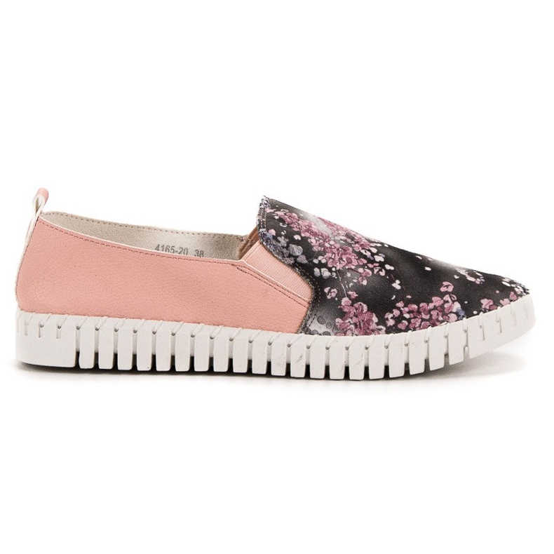 Vices Slipons With A Pattern multicolored pink
