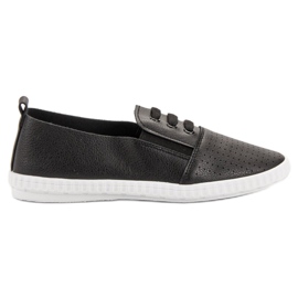 Super Mode Black Sneakers