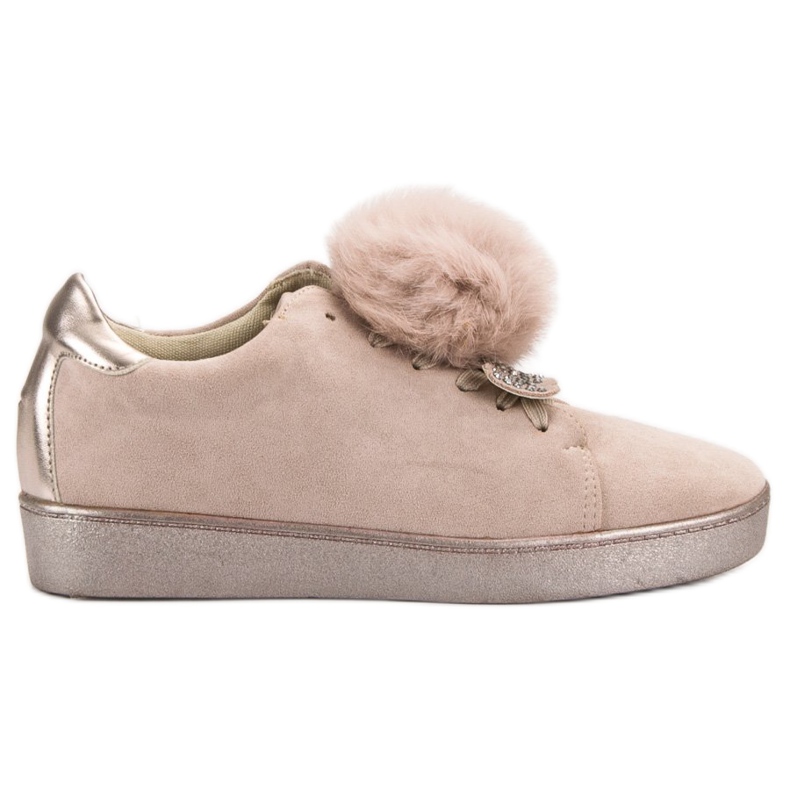 Lucky Shoes Suede Sports Shoes brown