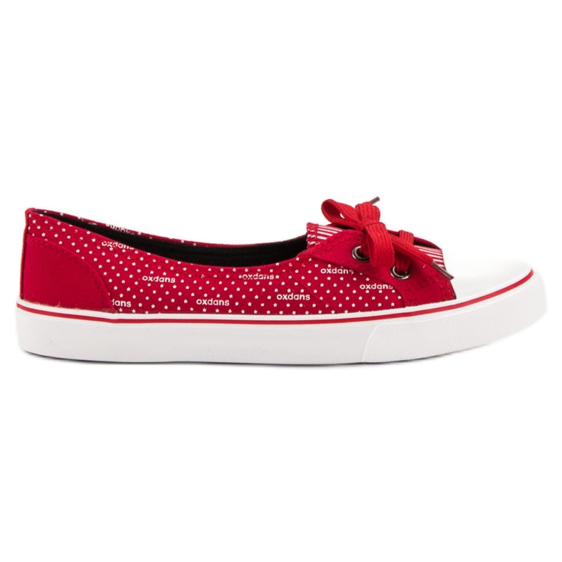 J. Star Red Low Sneakers