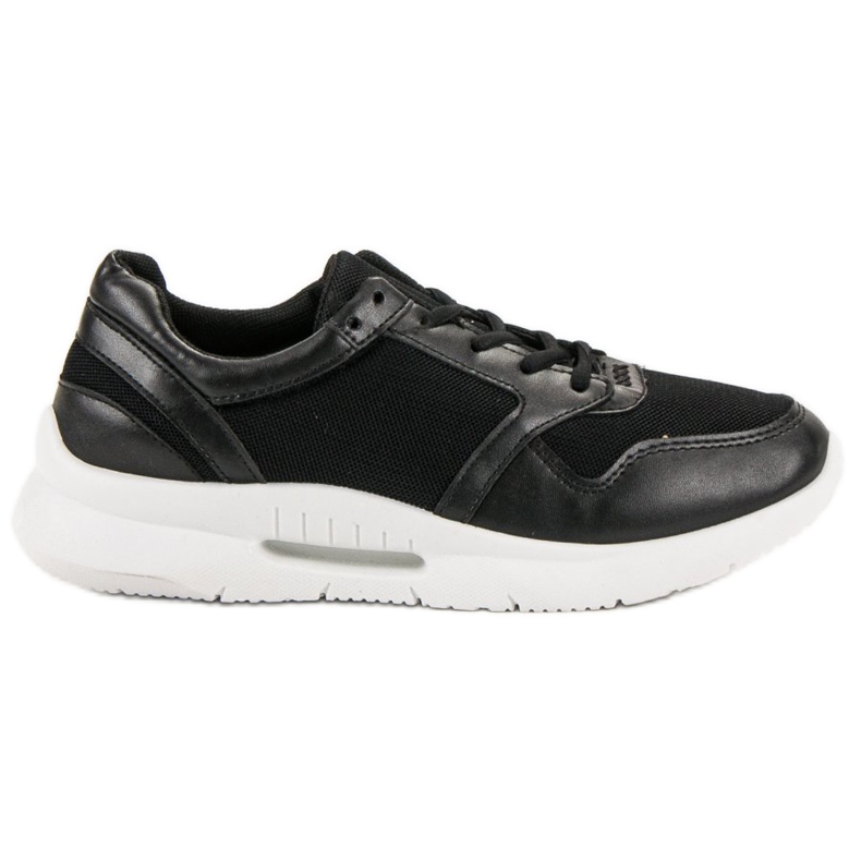 SHELOVET Lace-up Sports Shoes black