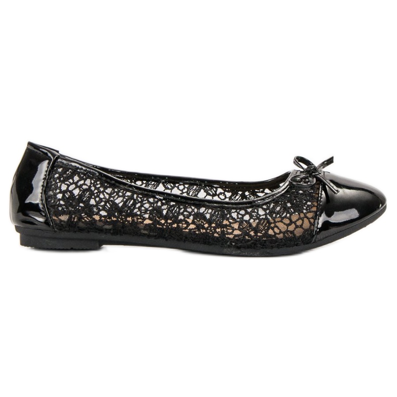 Diamantique Fashionable ballerinas black