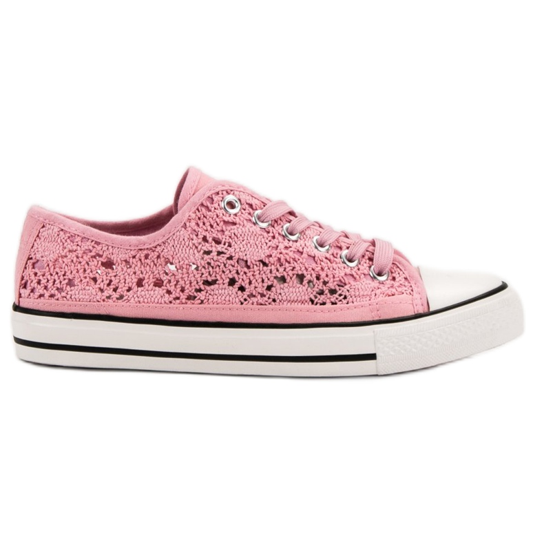 Renda Lace Sneakers pink