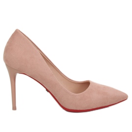 Pumps on a pink E22369 Pink