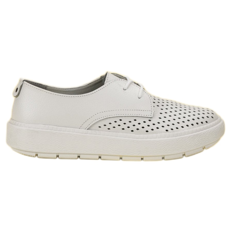 Goodin Light Leather Shoes white