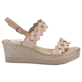 Aclys Light high-heeled sandals brown Aclys Light high-heeled sandals brown