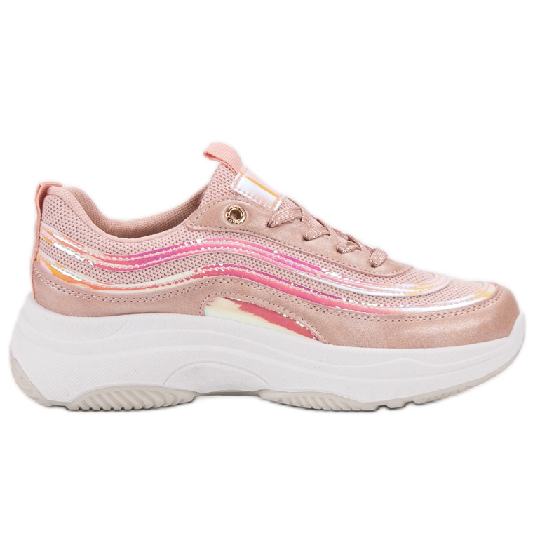SHELOVET Sneakers On The Platform pink