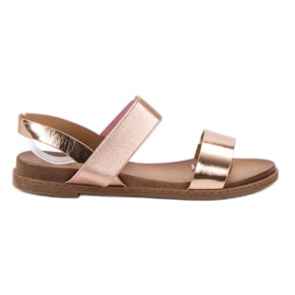 Laura Mode Slip-on Sandals yellow Laura Mode Slip-on Sandals yellow
