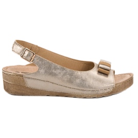 Goodin Sandals With A Bow yellow