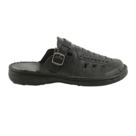 Naszbut men's slippers 044 black Naszbut men's slippers 044 black