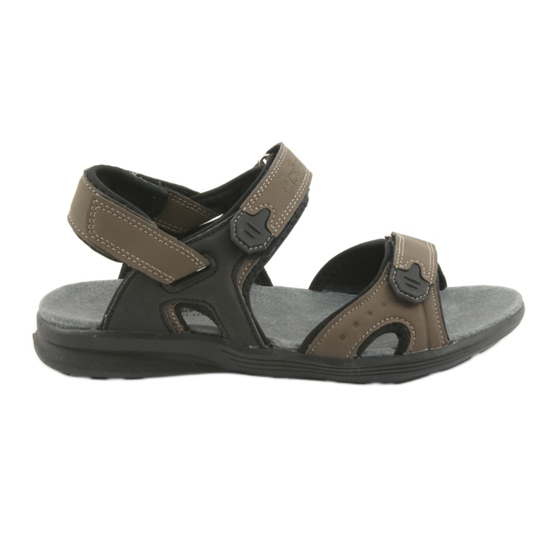 American Club American HL09 black / khaki youth sports sandals multicolored American Club American HL09 black / khaki youth sports sandals multicolored