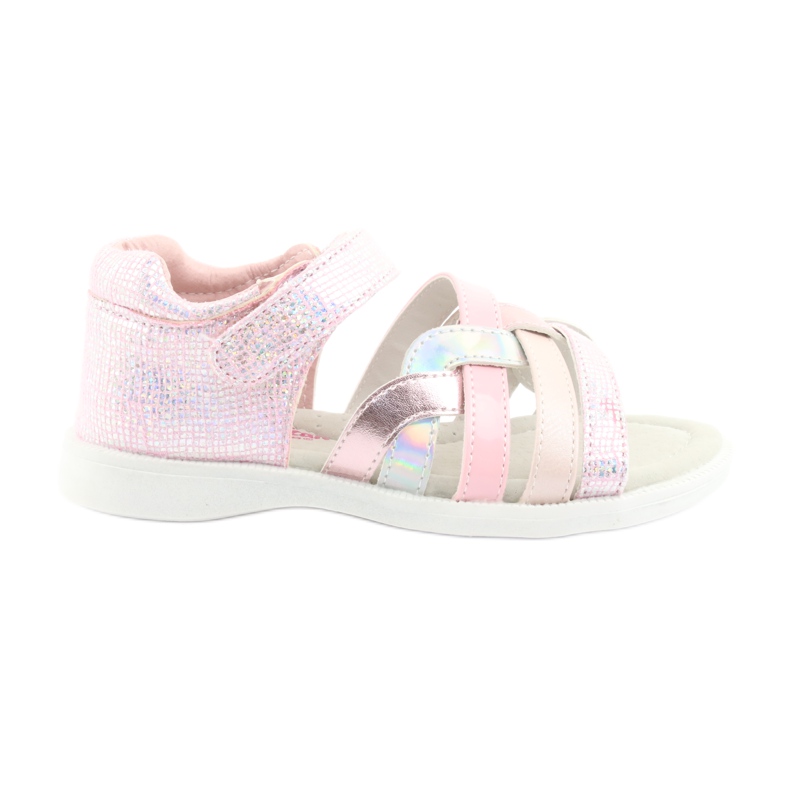 American Club GC26 pink girls' sandals grey American Club GC26 pink girls' sandals grey