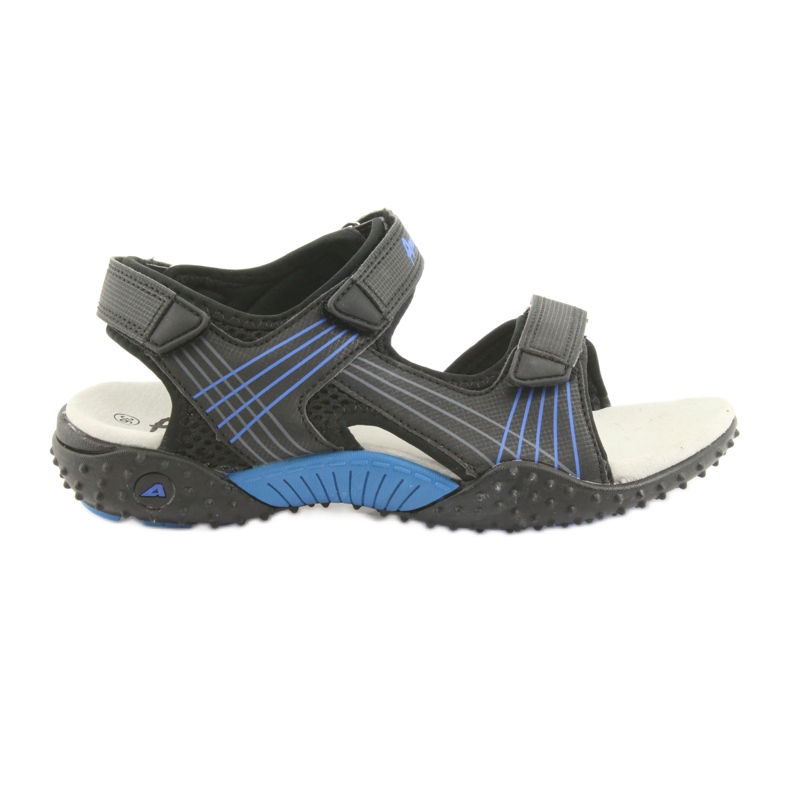 American Club HL15 boys' sandals black blue American Club HL15 boys' sandals black blue