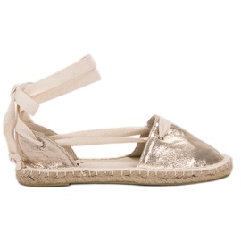 Cm Paris Knotted Espadrilles yellow Cm Paris Knotted Espadrilles yellow