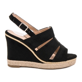 Primavera Black Sandals Primavera Black Sandals