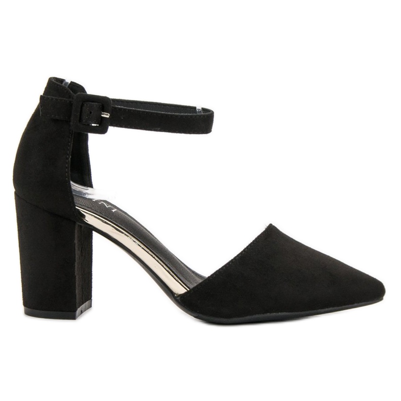 SHELOVET Pumps In Spitz black