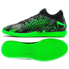 Indoor shoes Puma Future 19.4 It M 105549 03 multicolored green Indoor shoes Puma Future 19.4 It M 105549 03 multicolored green