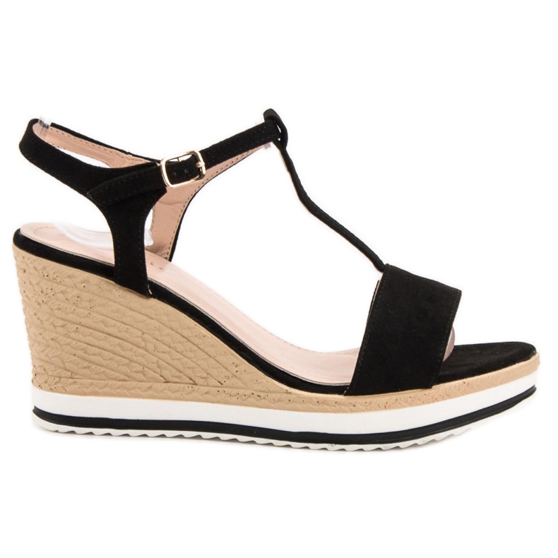 Anesia Paris Light Black Sandals