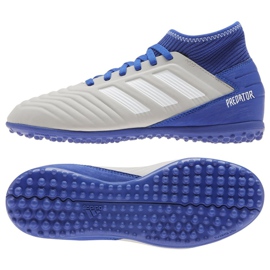 Adidas Predator 19.3 Tf Jr CM8548 football boots multicolored blue Adidas Predator 19.3 Tf Jr CM8548 football boots multicolored blue