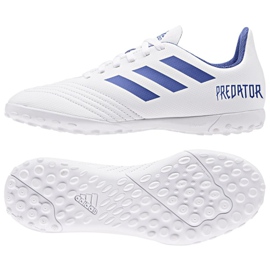 Adidas Predator 19.4 Tf Jr CM8558 football boots white multicolored -  KeeShoes