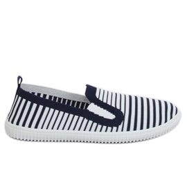 Sneakers slipon navy blue XJ-2909 Navy white Sneakers slipon navy blue XJ-2909 Navy white