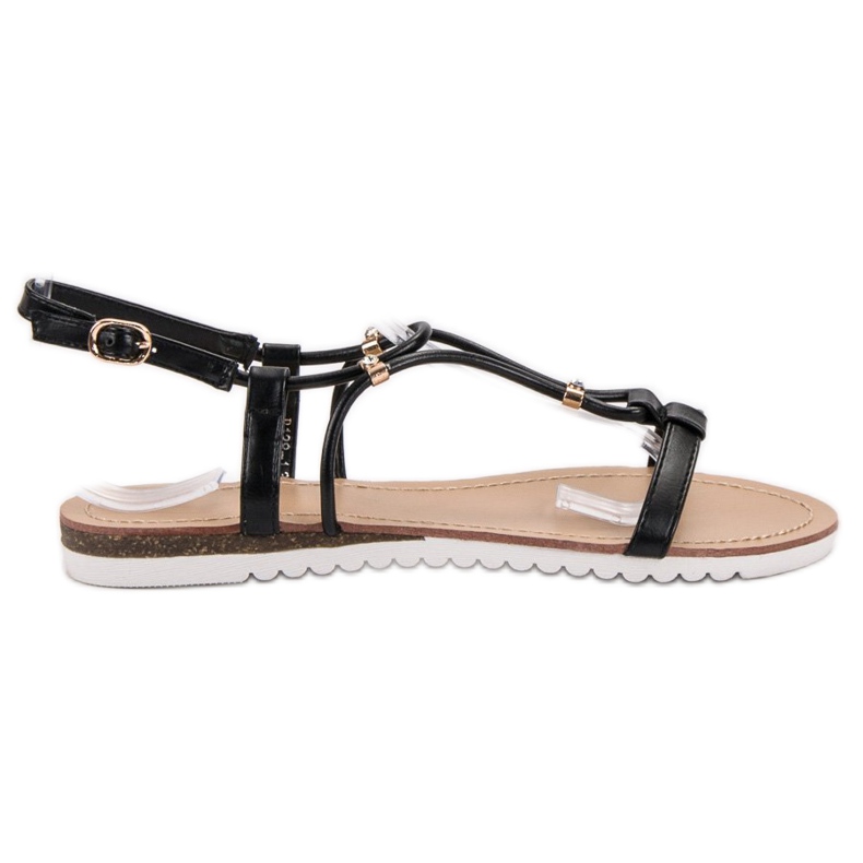 SHELOVET Black Sandals
