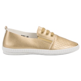 Super Mode Golden Sneakers