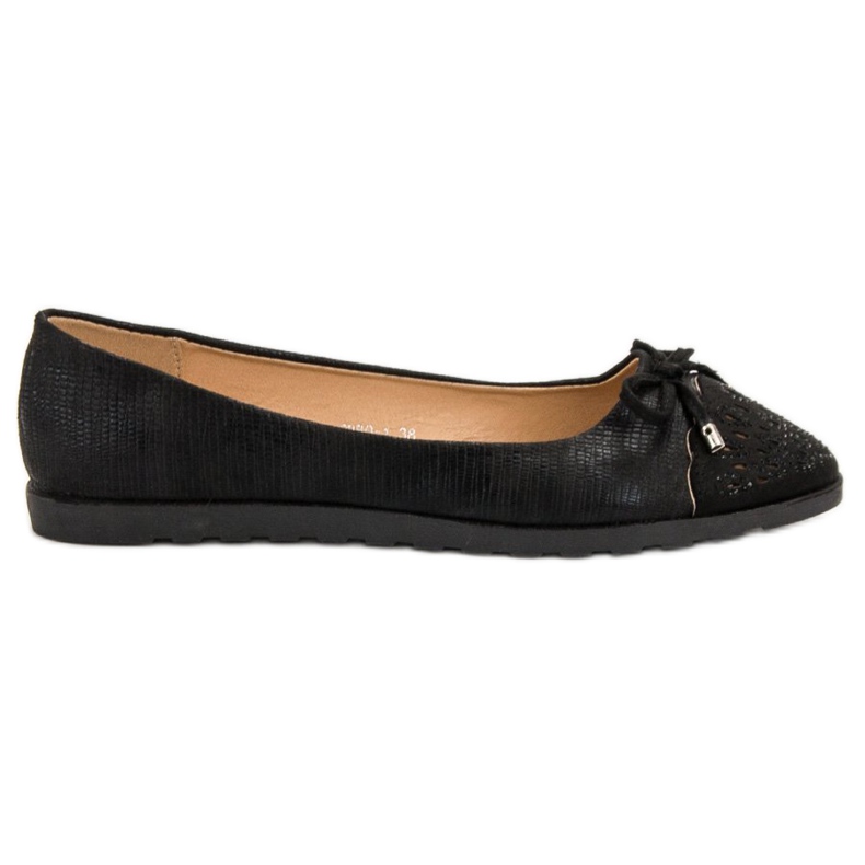 SHELOVET Casual Ballerinas black
