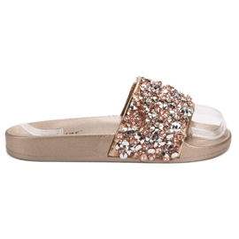 Seastar Elegant Golden Slippers