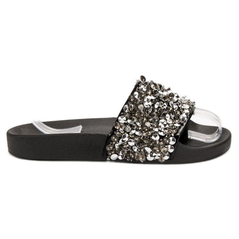 Seastar Elegant Black Slippers