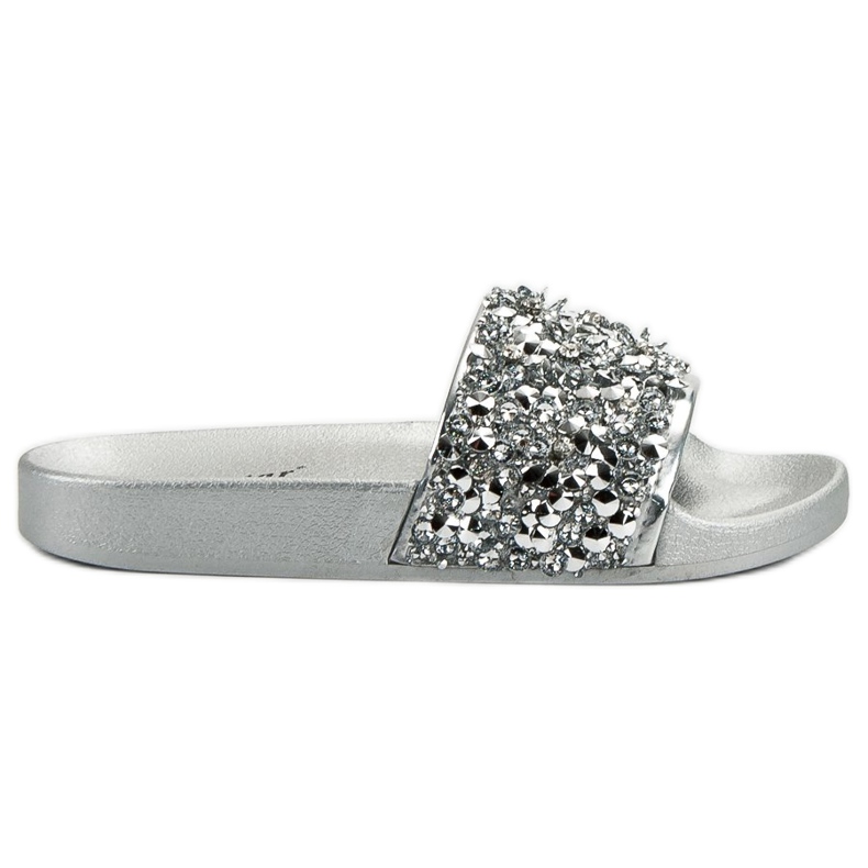Seastar Elegant Silver Slippers grey