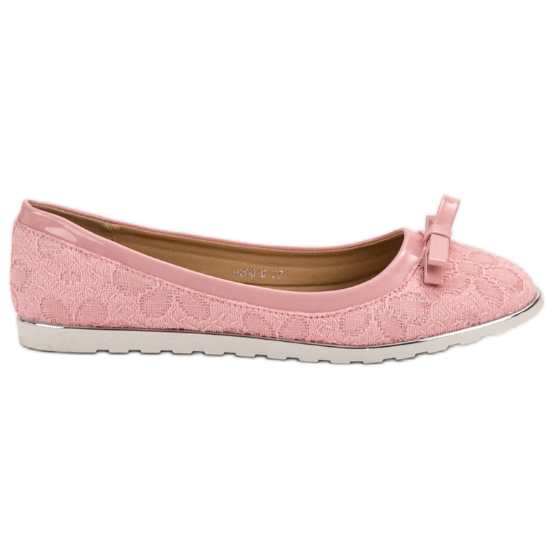 SHELOVET Ballerina With Lace pink SHELOVET Ballerina With Lace pink