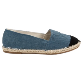 VICES denim espadrilles blue