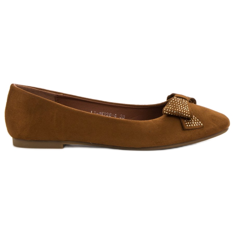 Best Shoes Camel ballerinas brown
