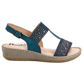 Kylie Sandals On The Platform blue