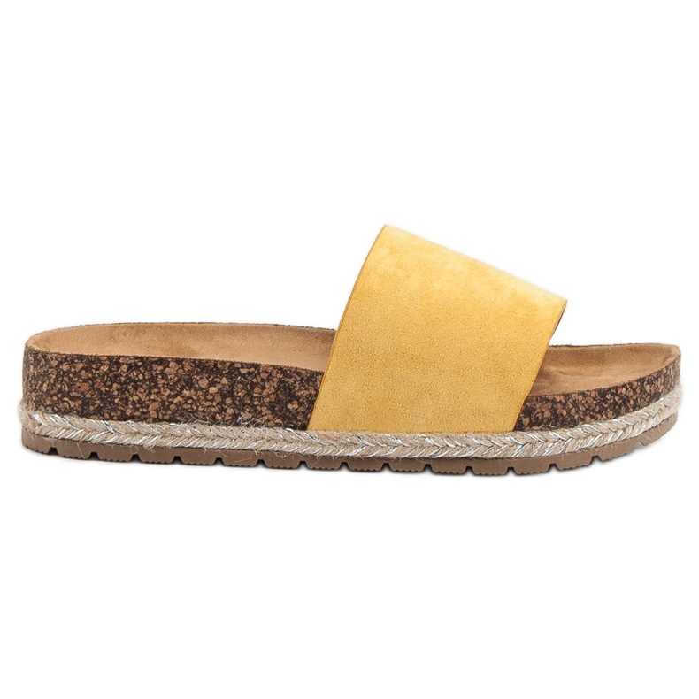 Bestelle Classic Suede Slippers yellow