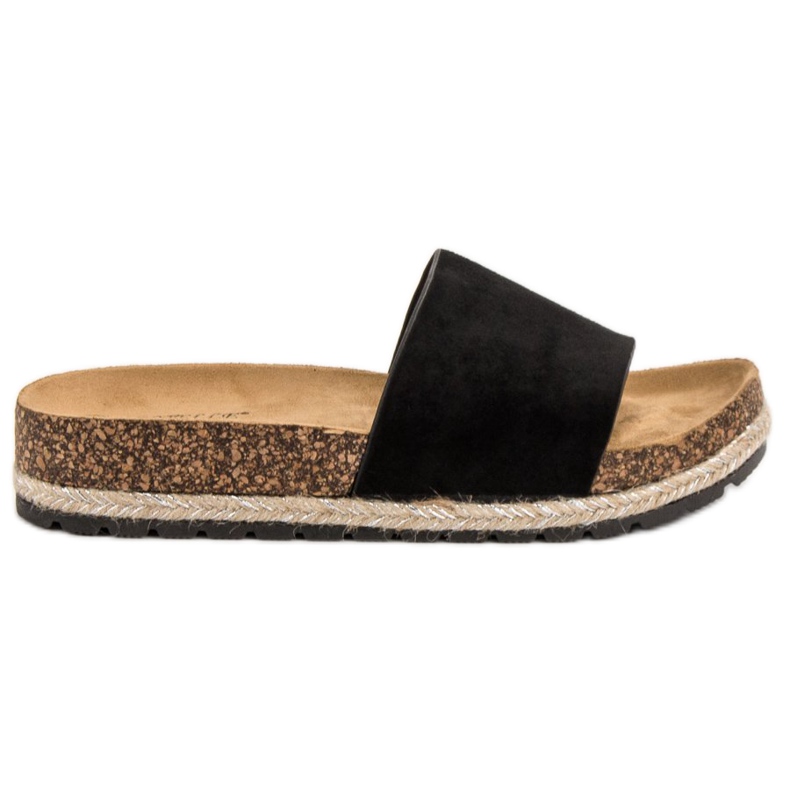 Bestelle Classic Suede Slippers black